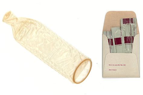 condom from 1640|condoms in the 1960s.